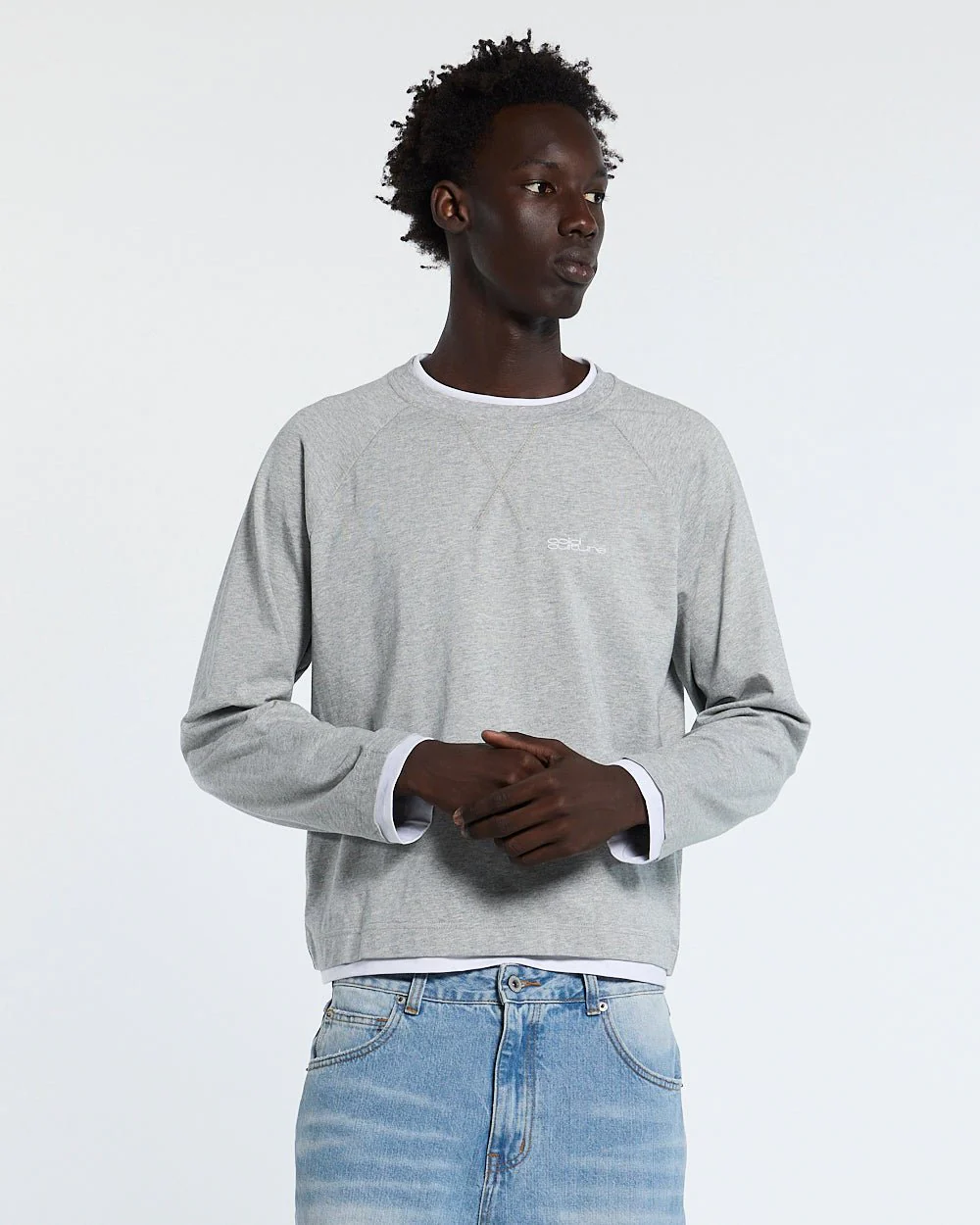 CAPUCCINO LONGSLEEVE HEATHER GREY - Image 2