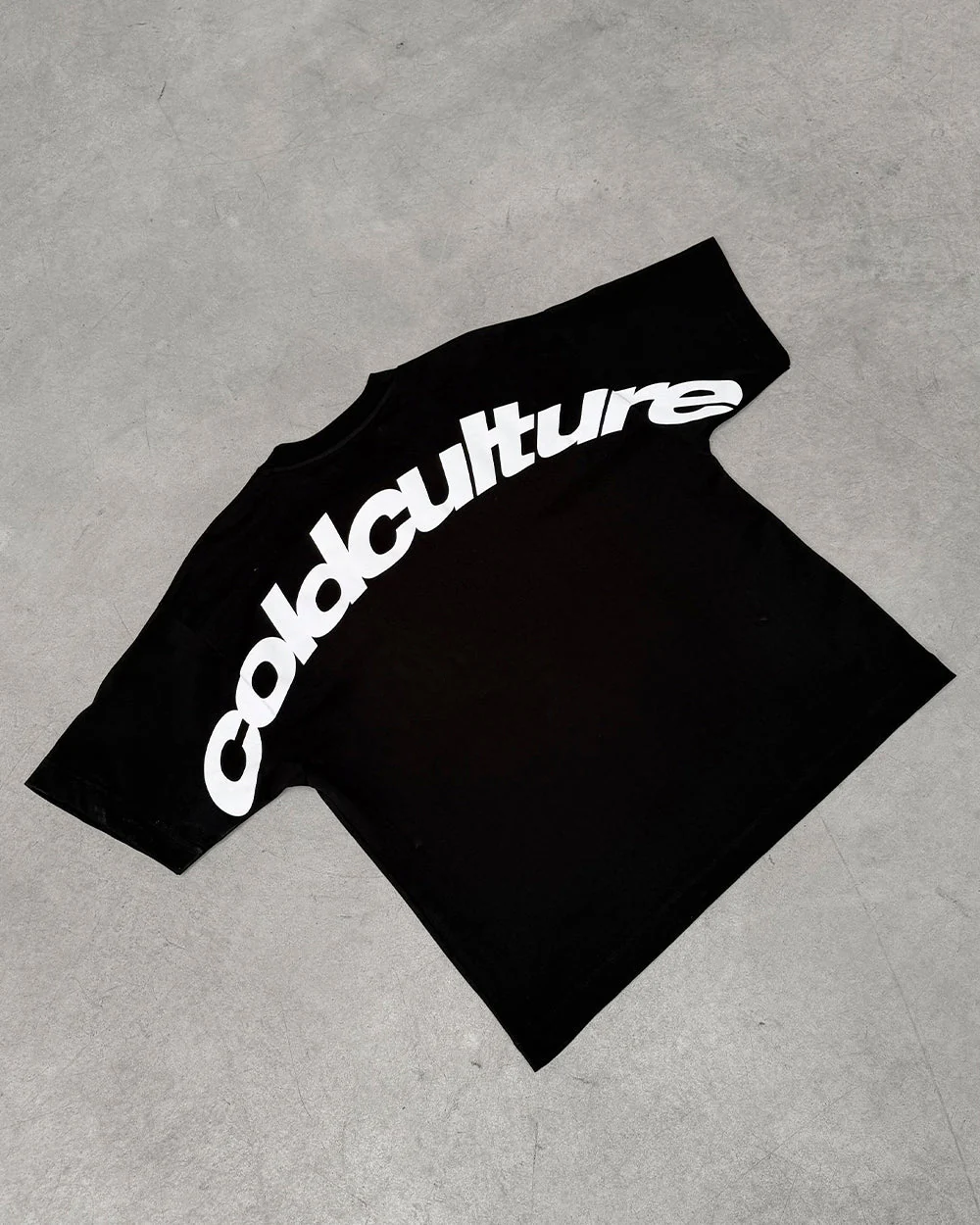 CURVED TEE BLACK & WHITE - Image 7