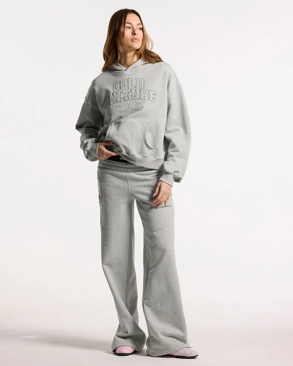 DAILY DRIFT SWEATPANTS HEATHER GREY - Image 5