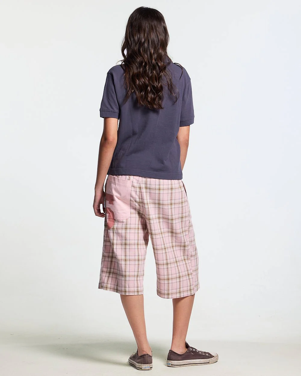 DINING CHECK JORTS PINK - Image 11