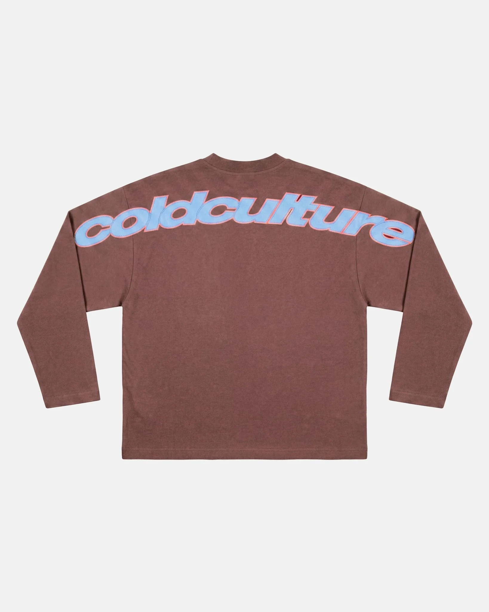 CURVED KNOTS LONGSLEEVE BROWN