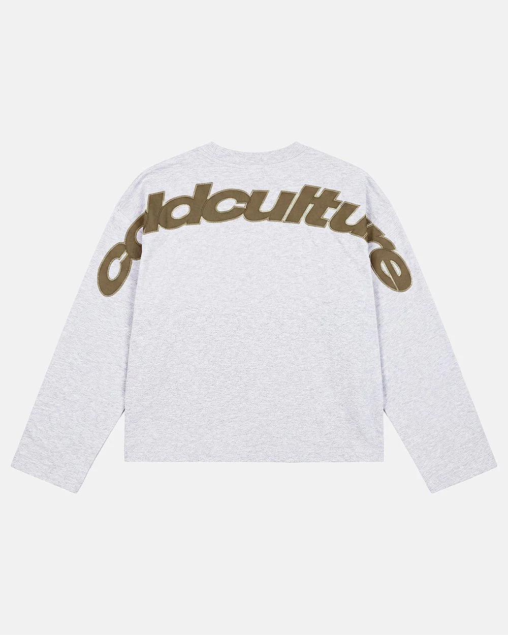 CURVED KNOTS LONGSLEEVE HEATHER GREY - Image 3