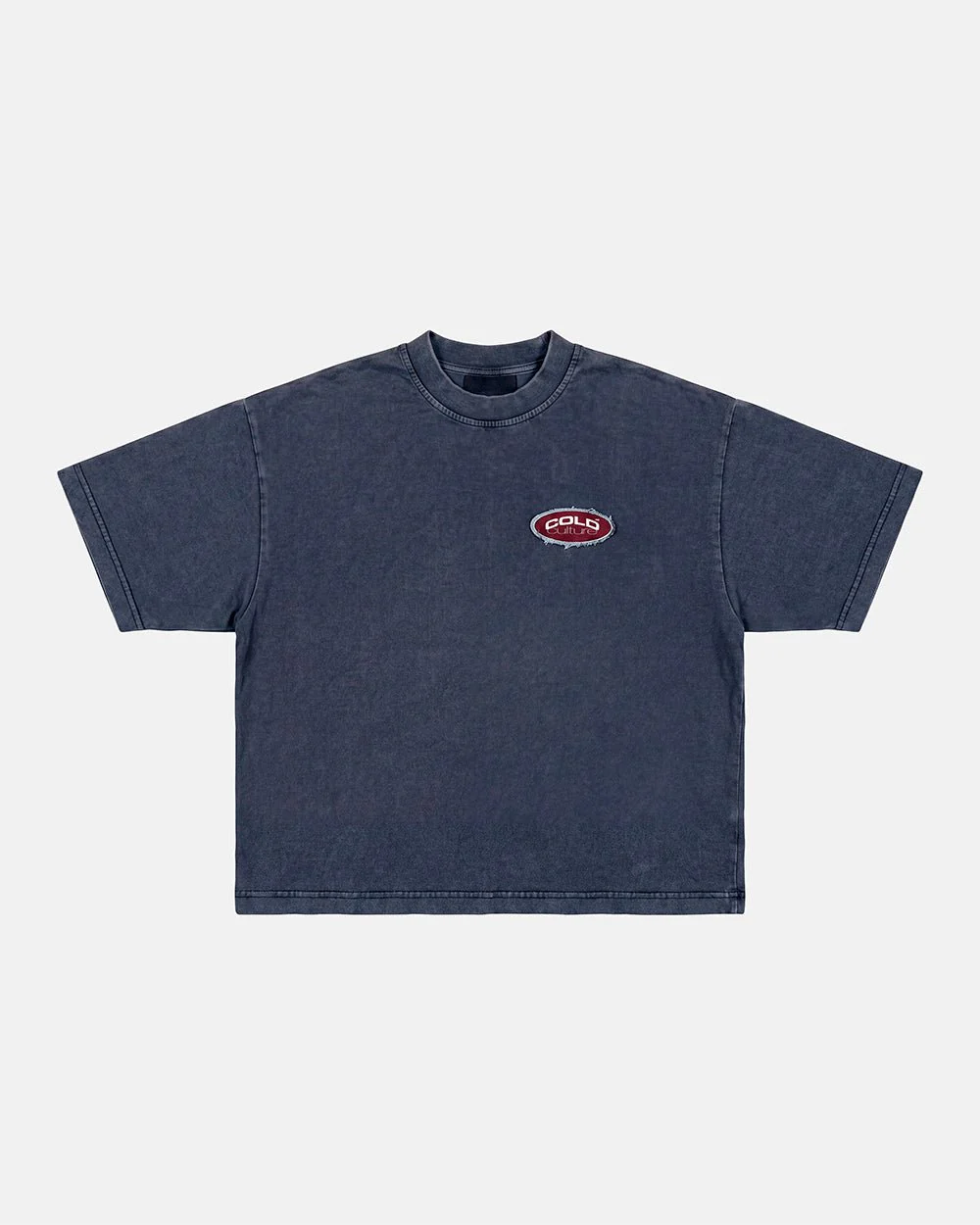 FULL ON WASHED TEE BLUE - Image 3