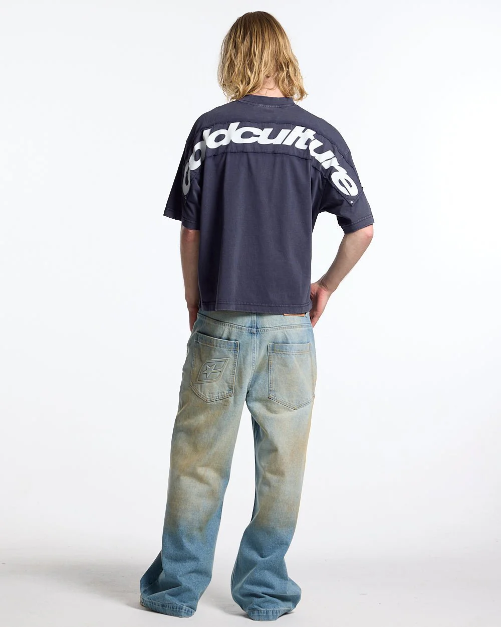 FULL ON WASHED TEE BLUE - Image 6