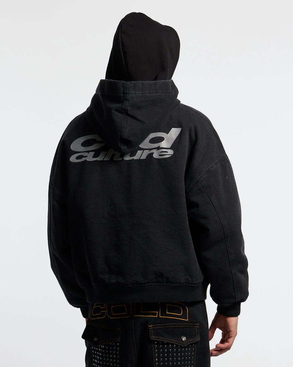 HARPER JACKET FADED BLACK DENIM - Image 2