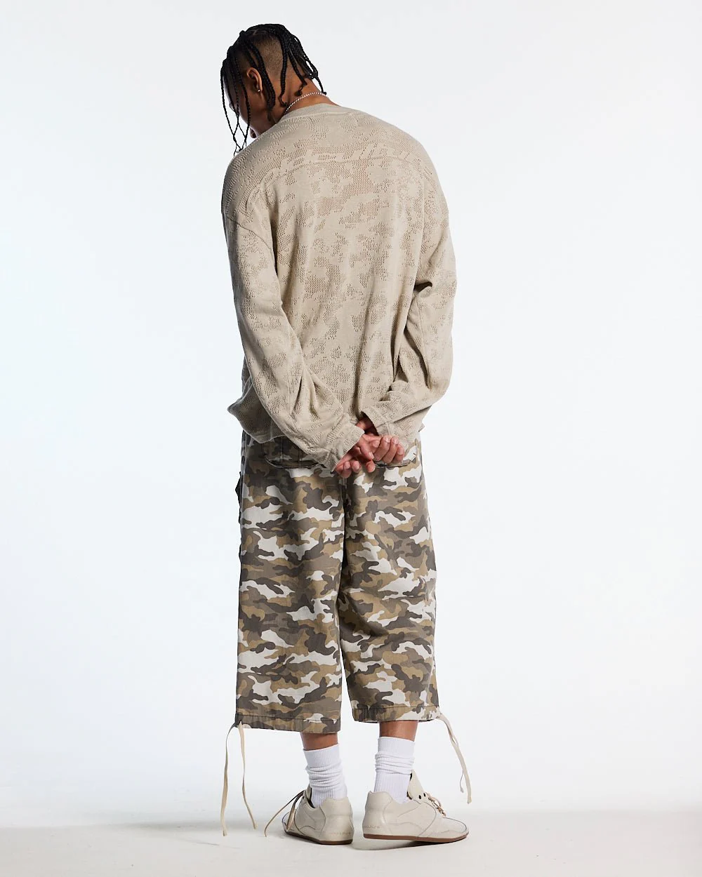 HURRACAINE LONGSLEEVE KNIT BEIGE - Image 7
