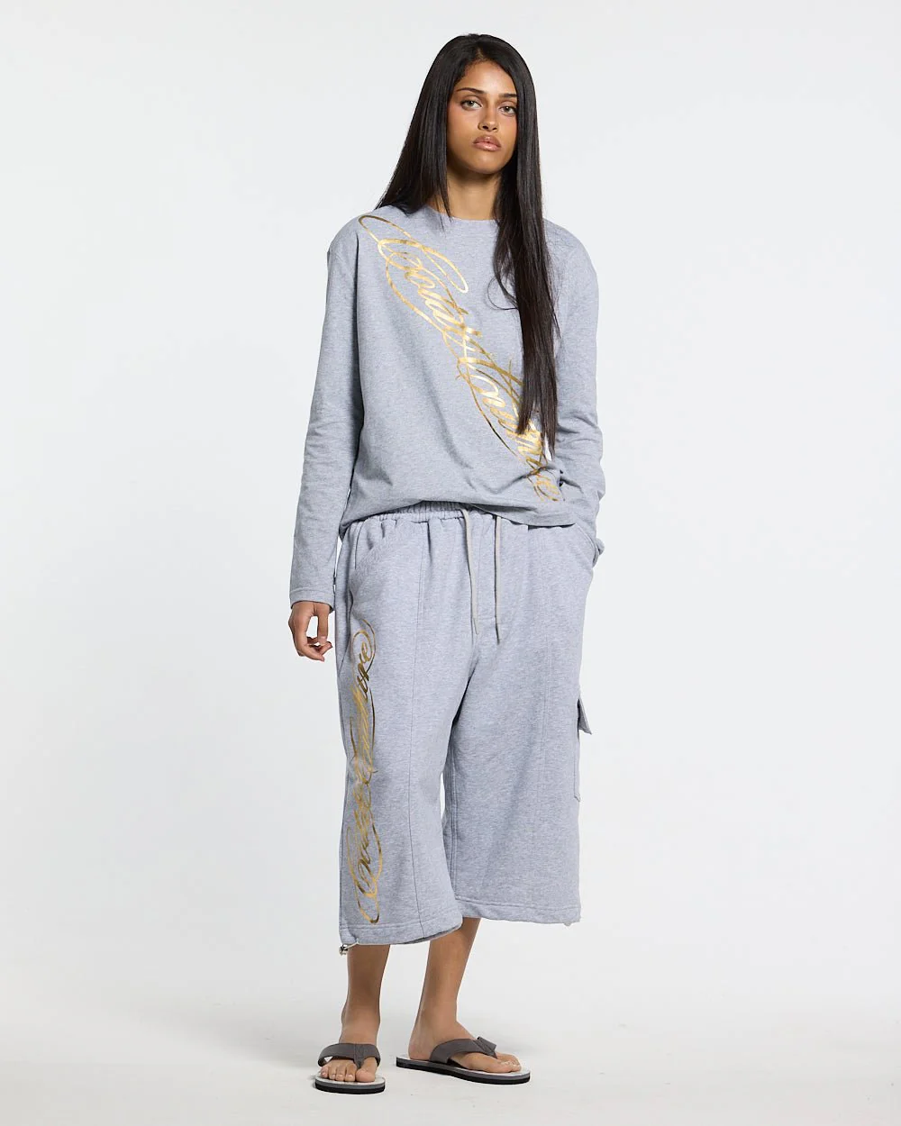 ICON SHORT HEATHER GREY - Image 10