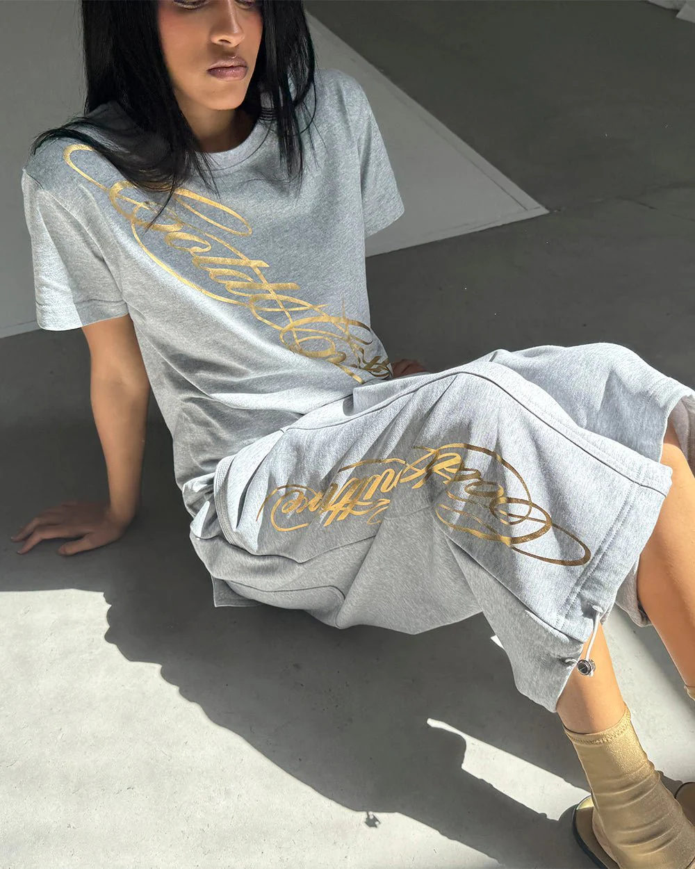 ICON SHORT HEATHER GREY - Image 12