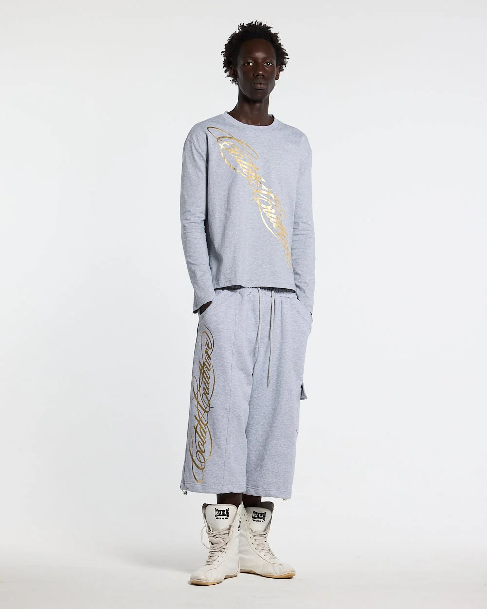 ICON SHORT HEATHER GREY - Image 5