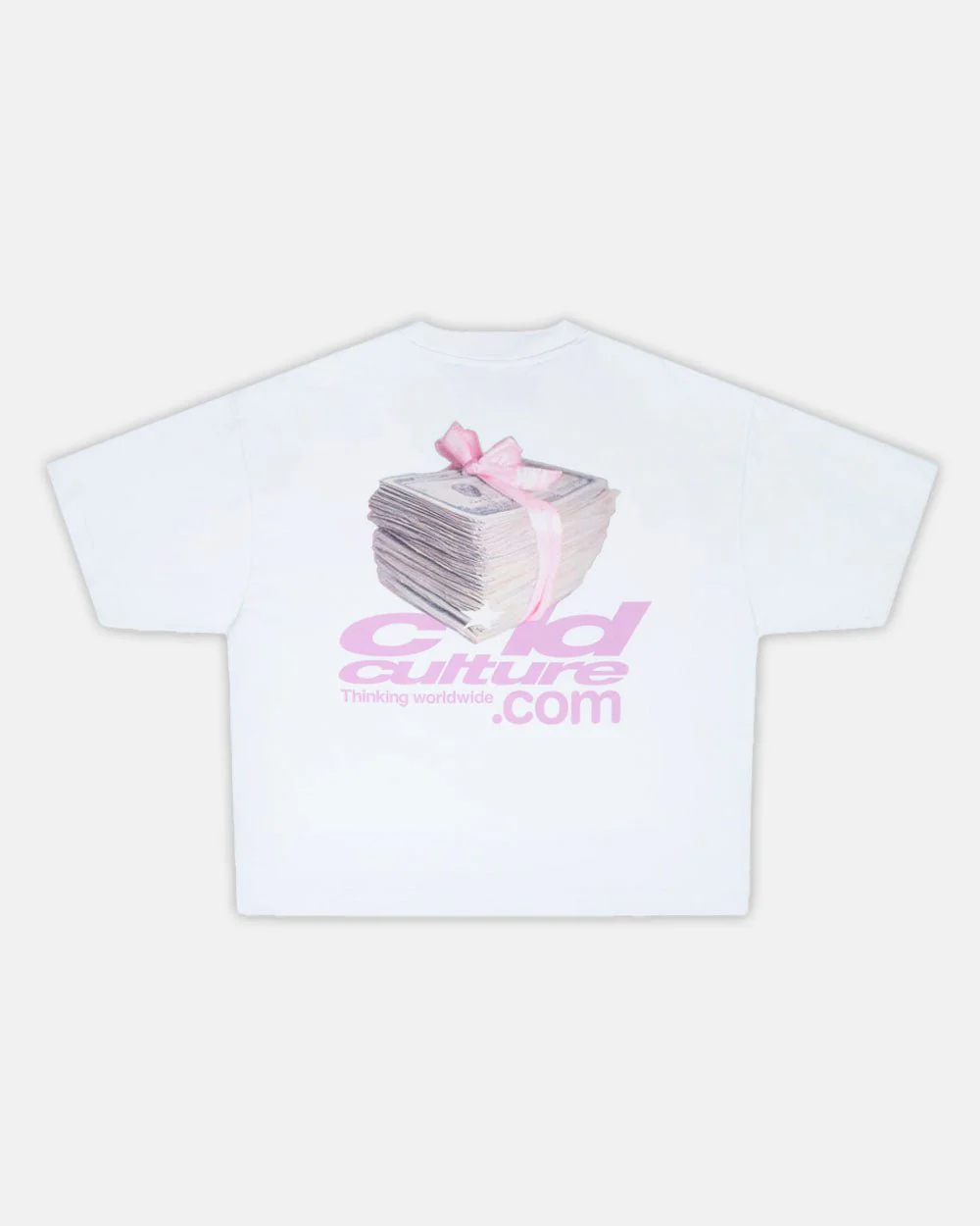 LACE UP TEE WHITE