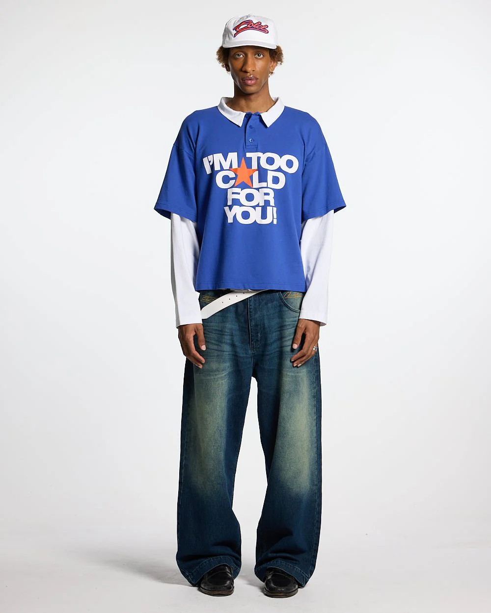 LAX LONGSLEEVE POLO INTENSE BLUE - Image 2