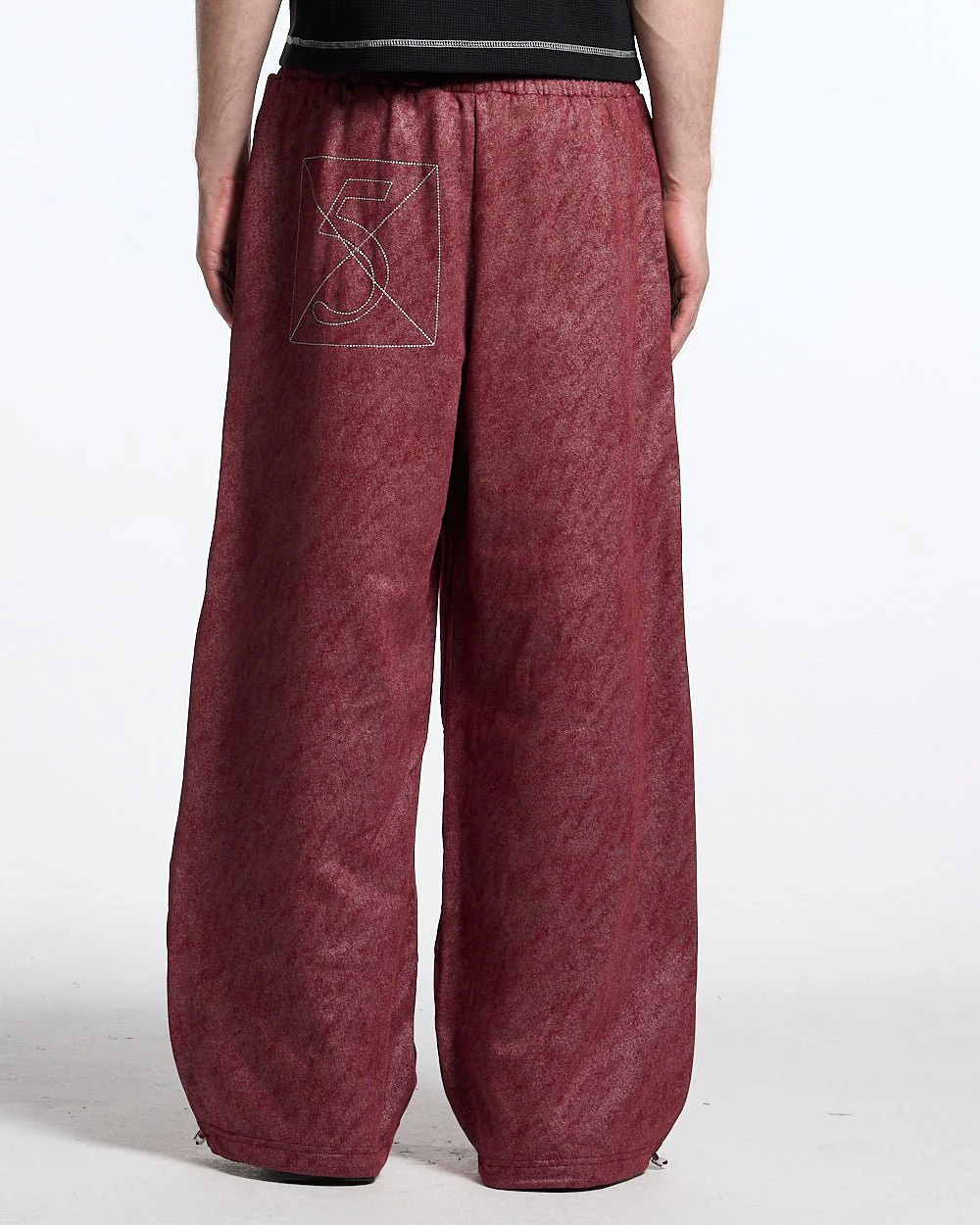 MERRY SWEATPANTS RED - Image 3