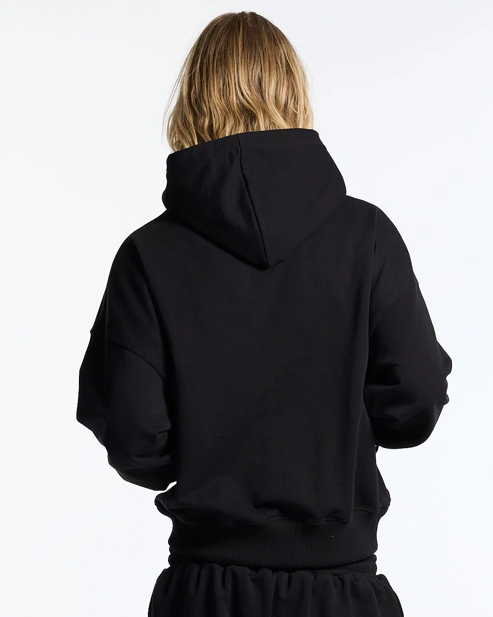 RIDING CLUB HOODIE BLACK - Image 3