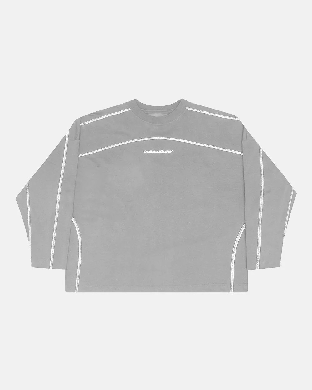 ROLLER LONGSLEEVE TEE GREY - Image 3