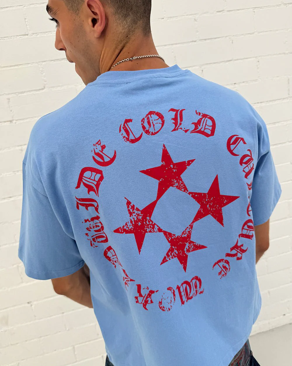 SCATTER TEE BLUE - Image 8