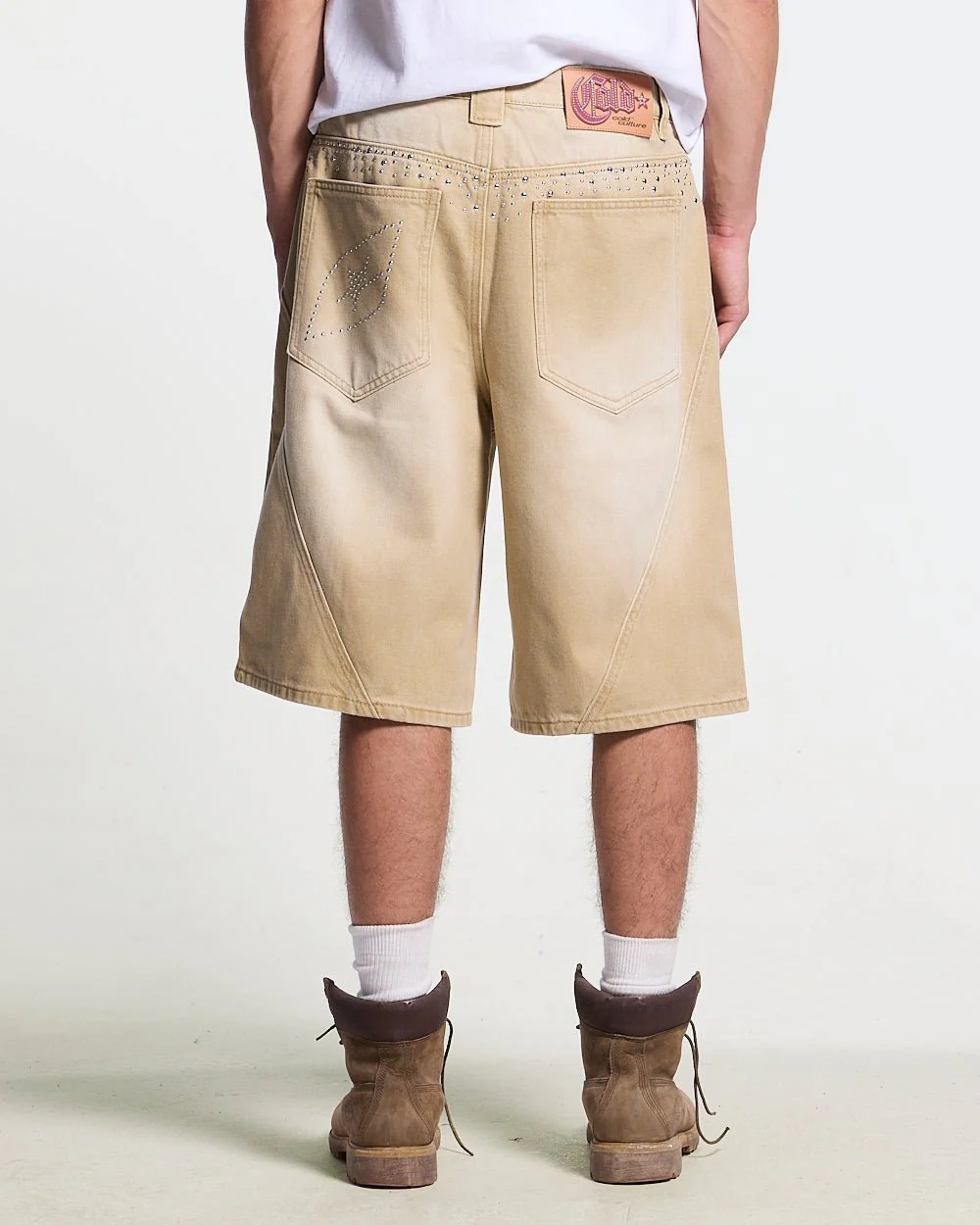 SPARK SHORTS BEIGE - Image 4