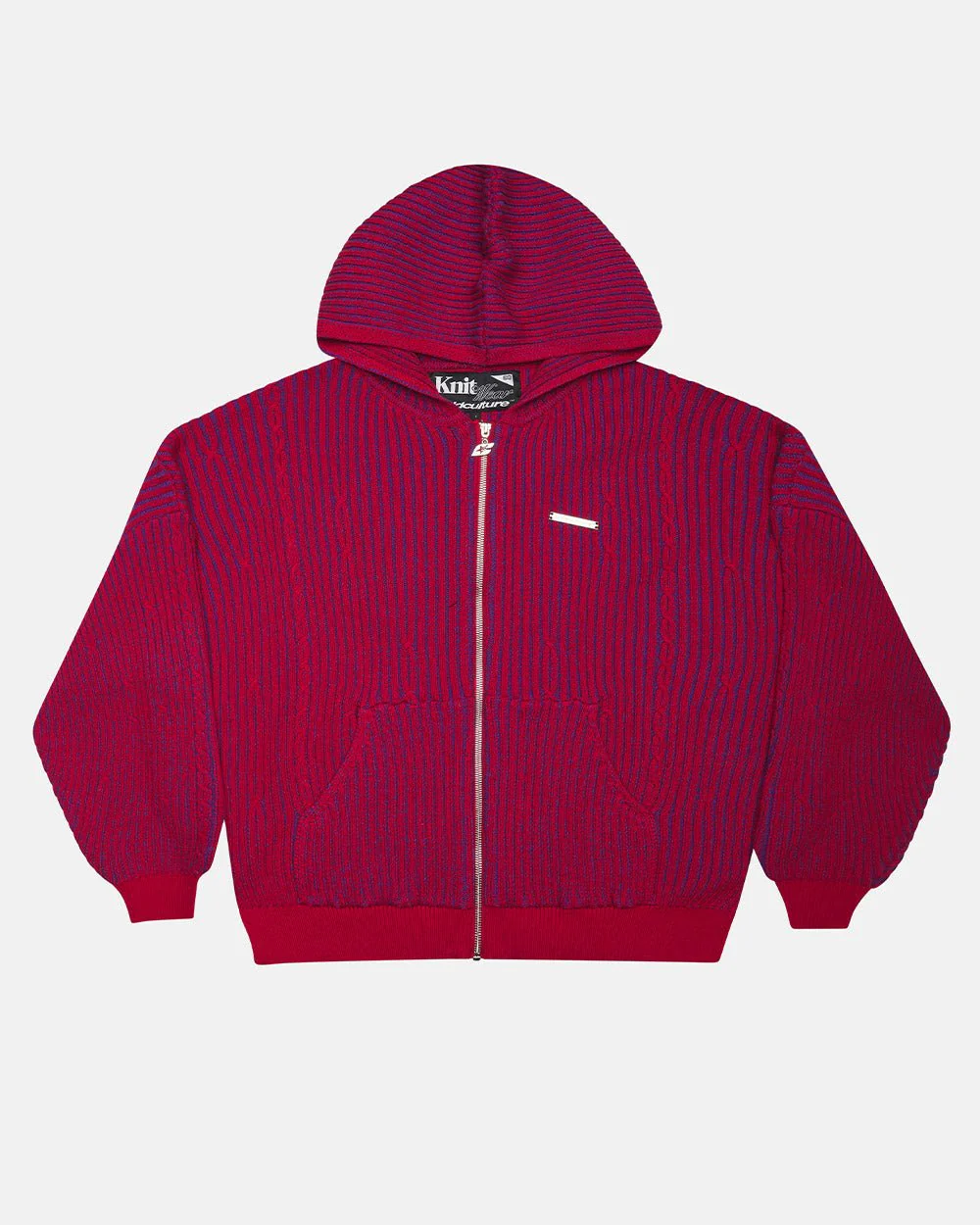 VIBE JUNCTION KNIT BLUE & RED
